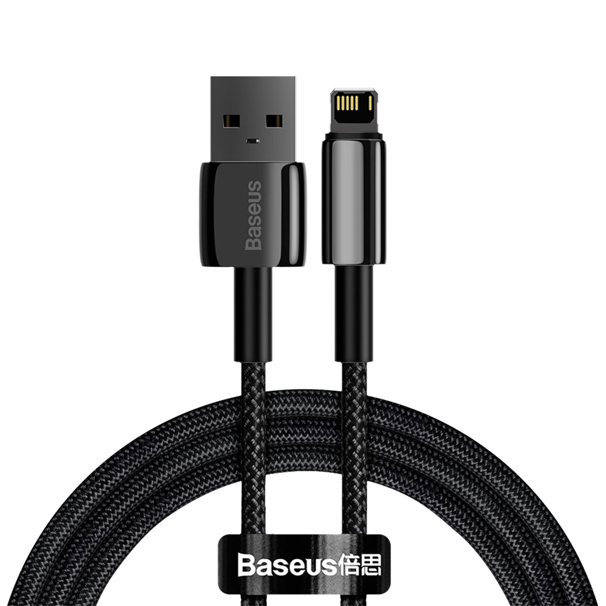 Baseus Tungsten Gold Fast Charging Data Cable USB to iP 2.4A 1m