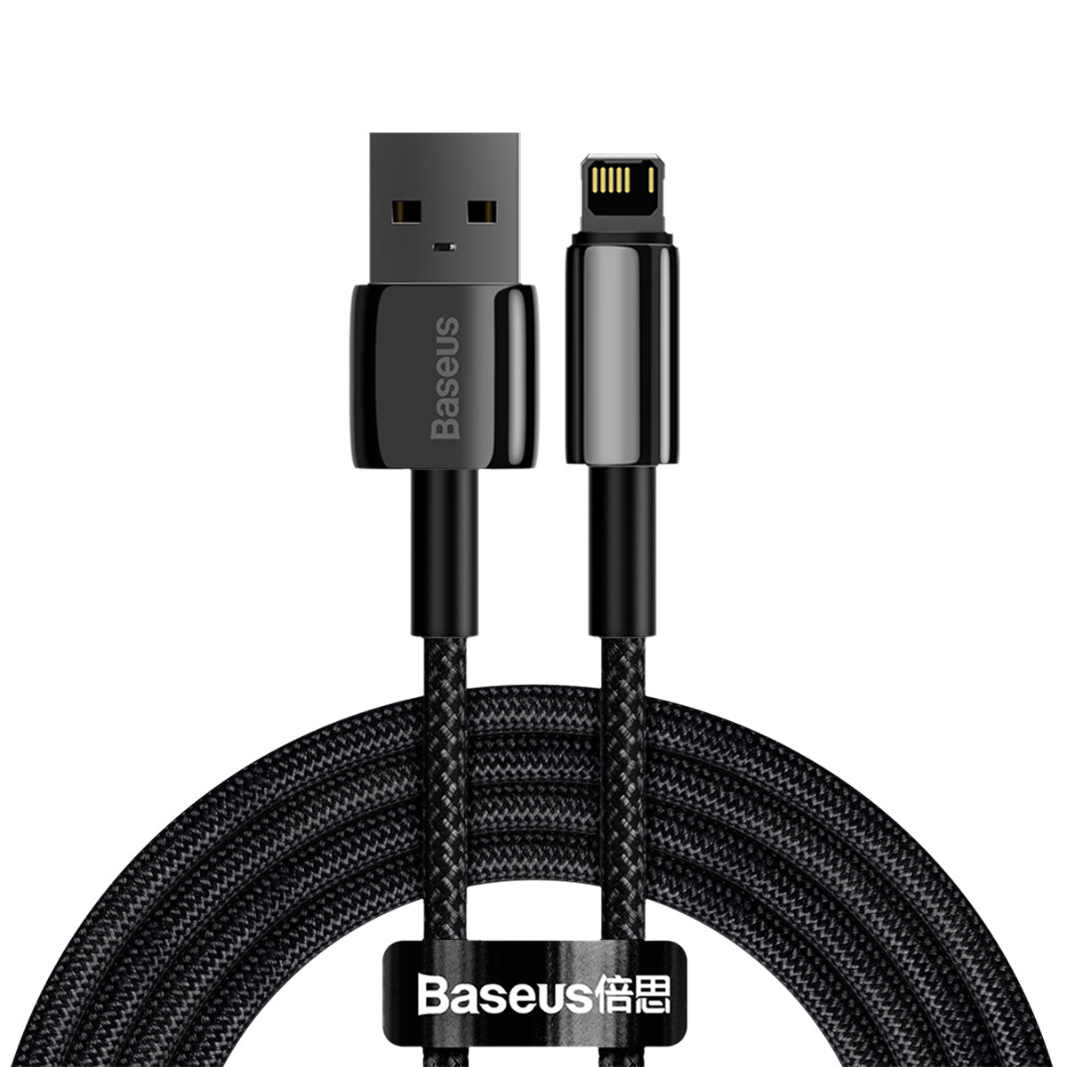 Baseus Tungsten Gold Fast Charging Data Cable USB to iP 2.4A 2m