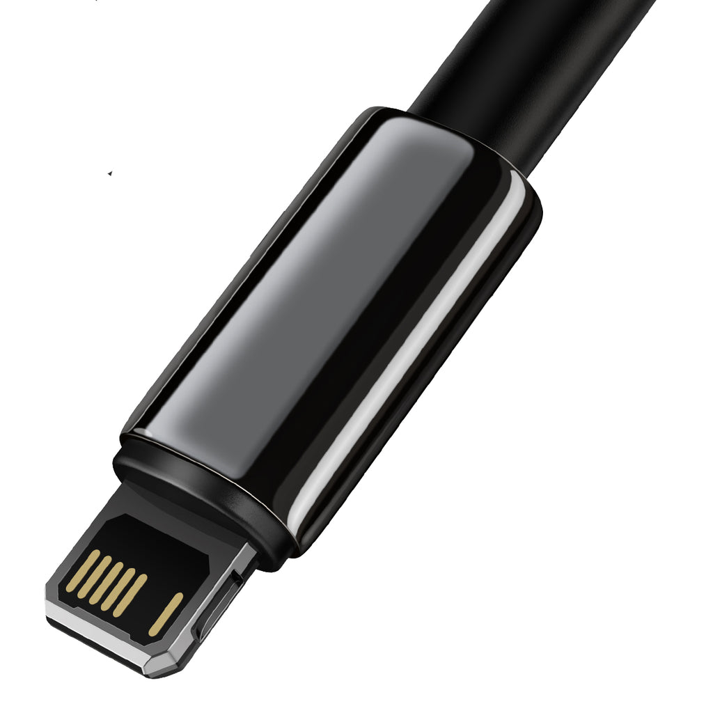 Baseus Tungsten Gold Fast Charging Data Cable USB to iP 2.4A 1m