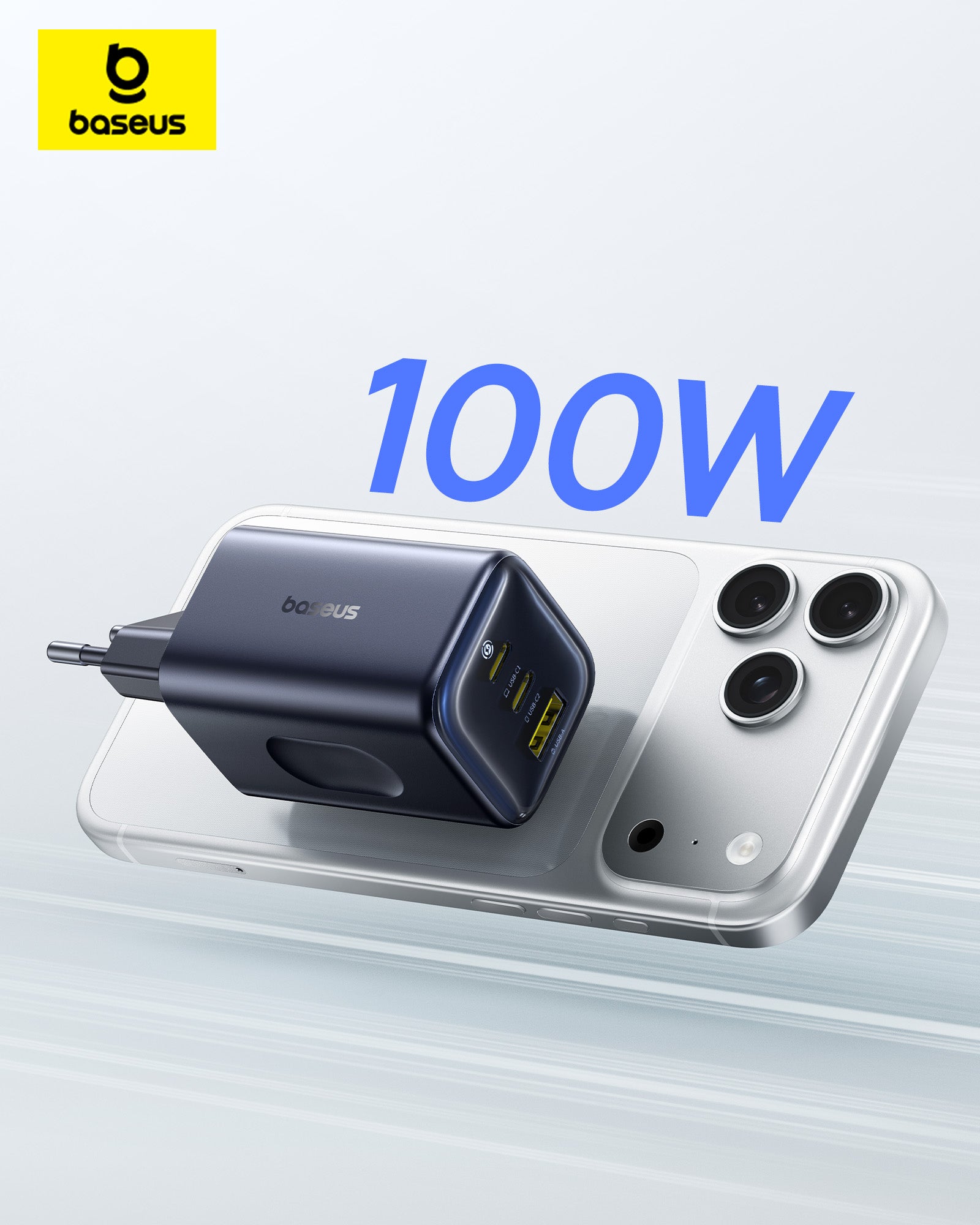 Baseus PicoGo AE11 Fast Charger 2C+U 100W