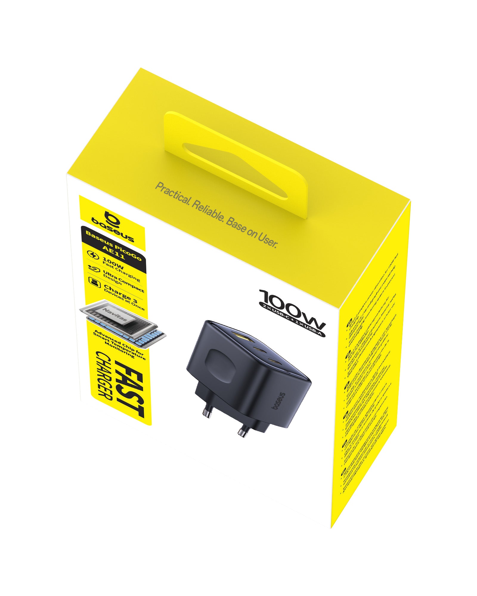 Baseus PicoGo AE11 Fast Charger 2C+U 100W