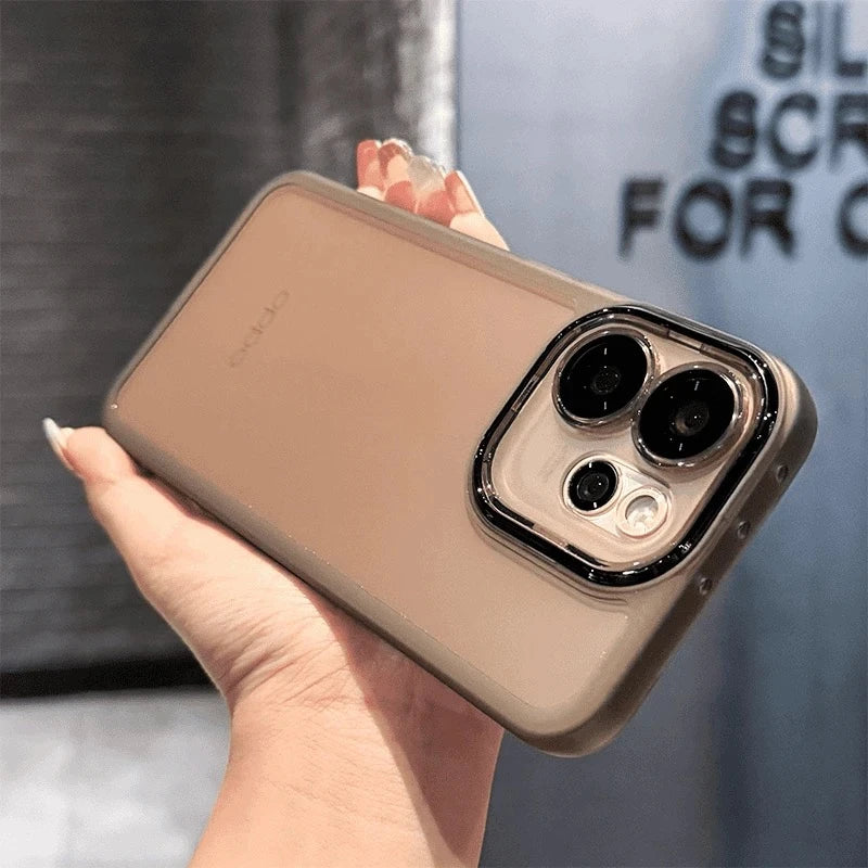 OPPO Reno 15Pro /15 / 15F /15FS Soft Silicone Transparent Cover Camera Protection Shell Bumper