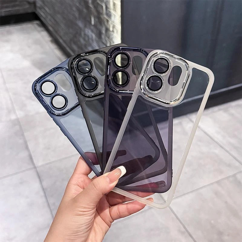 OPPO Reno 15Pro /15 / 15F /15FS Soft Silicone Transparent Cover Camera Protection Shell Bumper